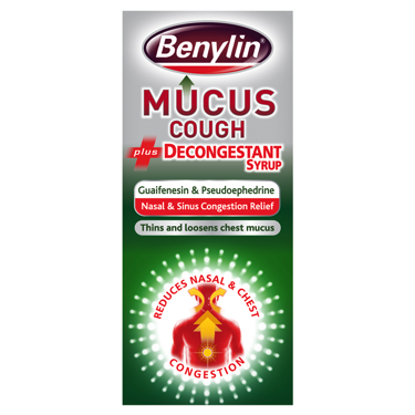 Benylin Mucus Cough Decongestant Syrup