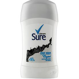 Sure Women 48h Crystal Deodorant Stick Clear Aqua 40ml